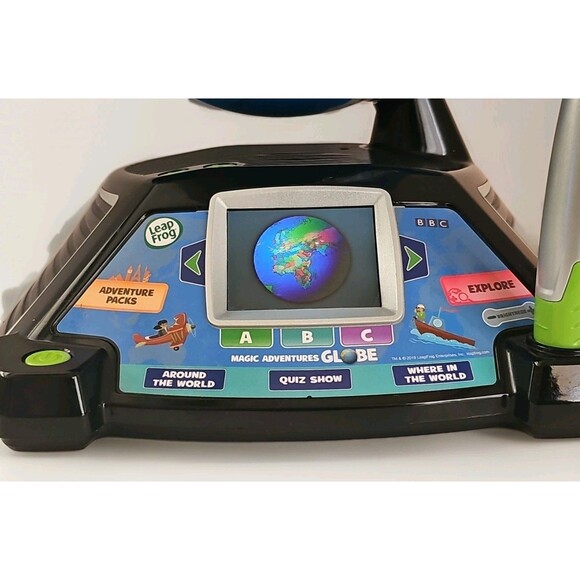 LeapFrog Magic Adventures Globe Learning Educational Interactive Globe - Picture 3 of 9